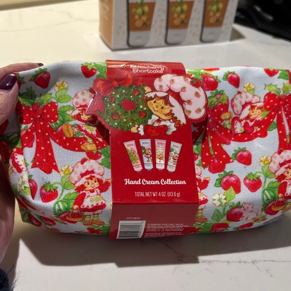Strawberry Shortcake Other - Strawberry Shortcake Hand Cream Collection - Festive Red and Green